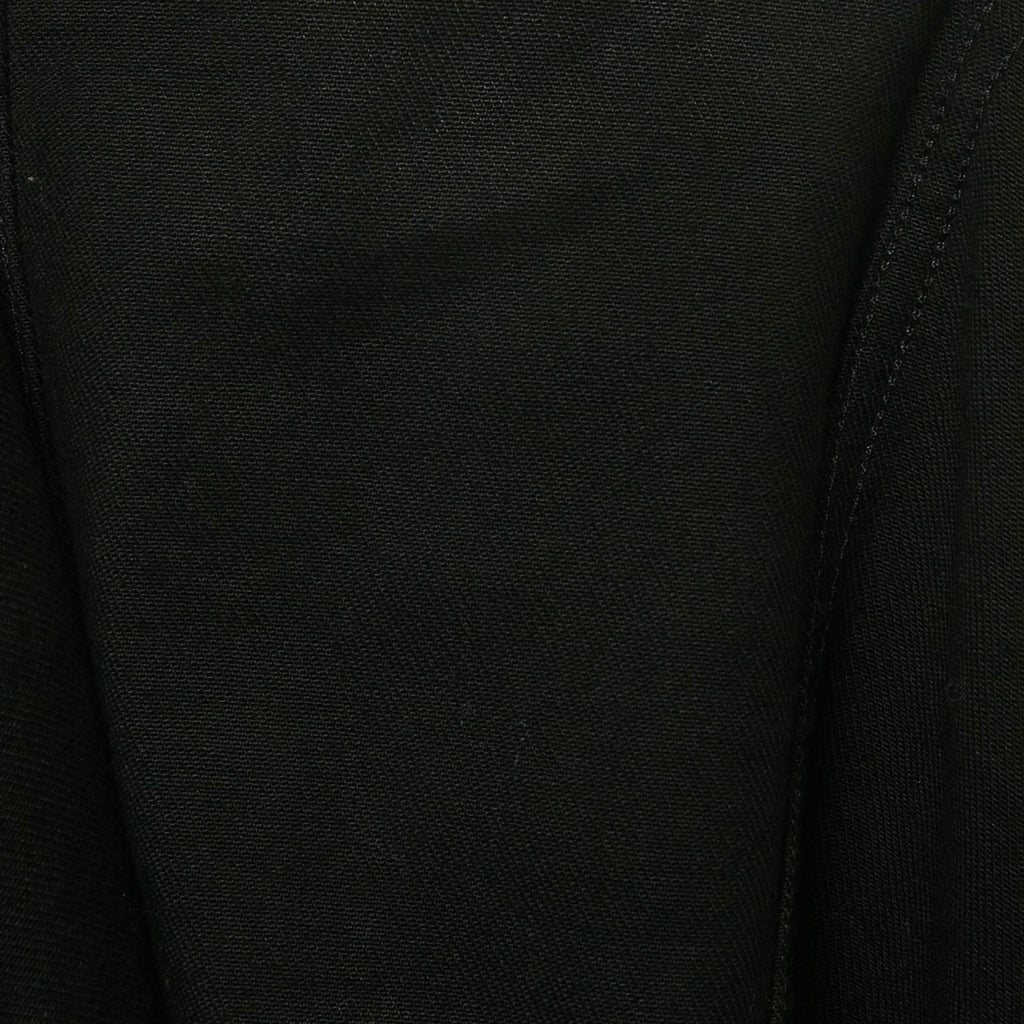 Versus Versace Black Distressed Denim Button Detail Jacket