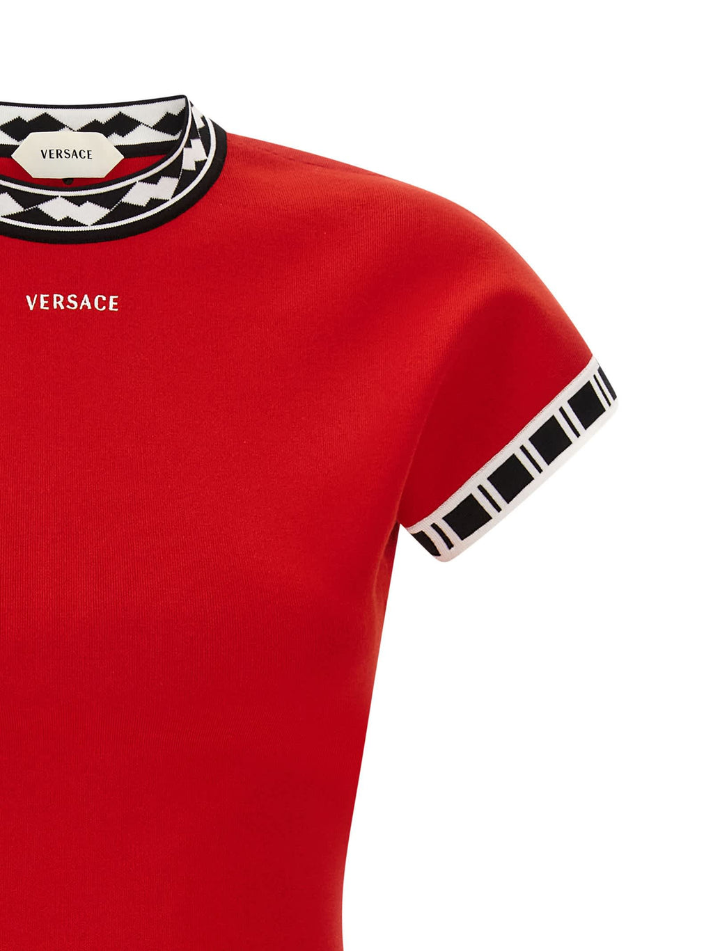 Versace Cotton Short Women's Dress