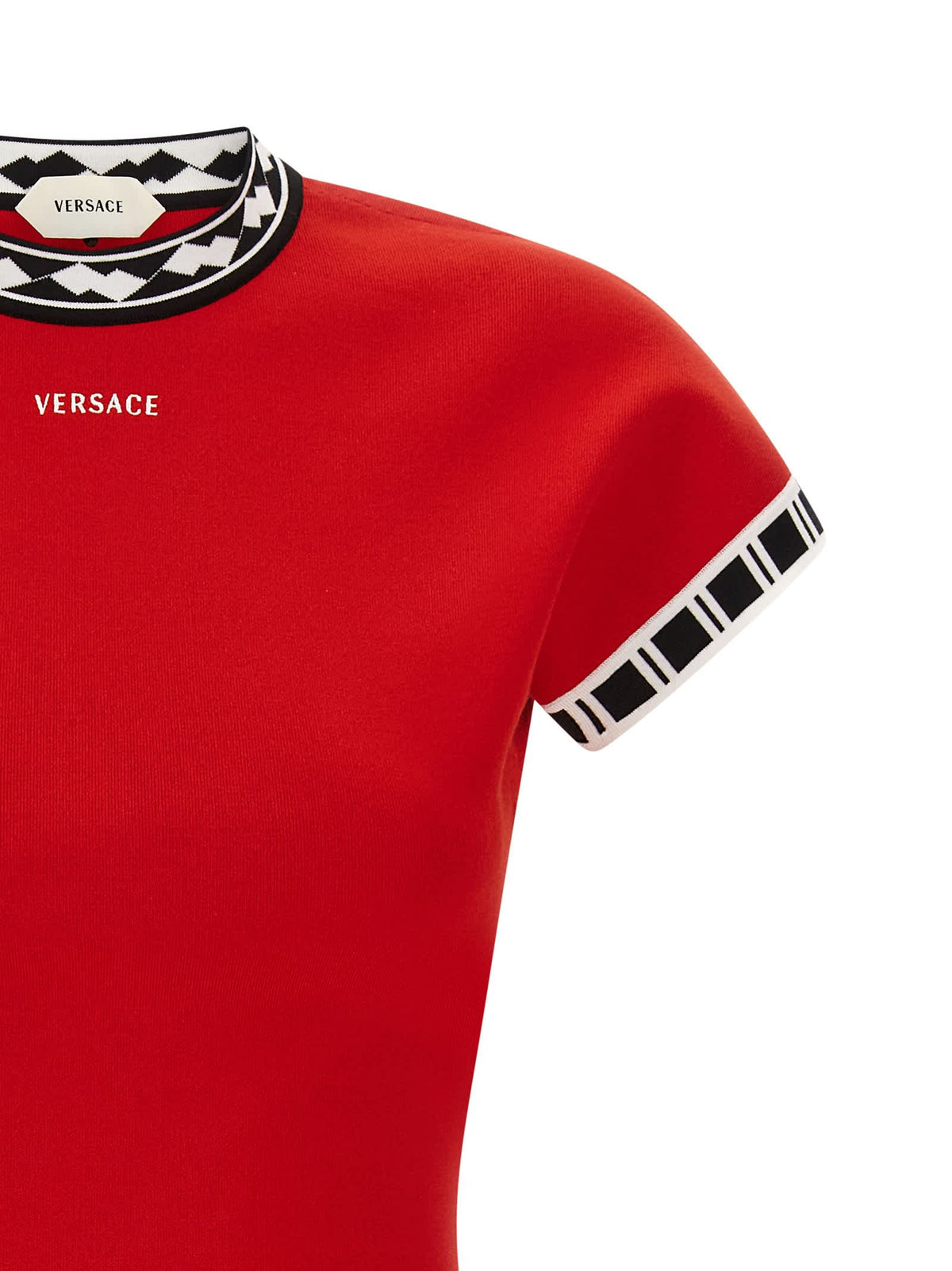 Versace Cotton Short Women's Dress