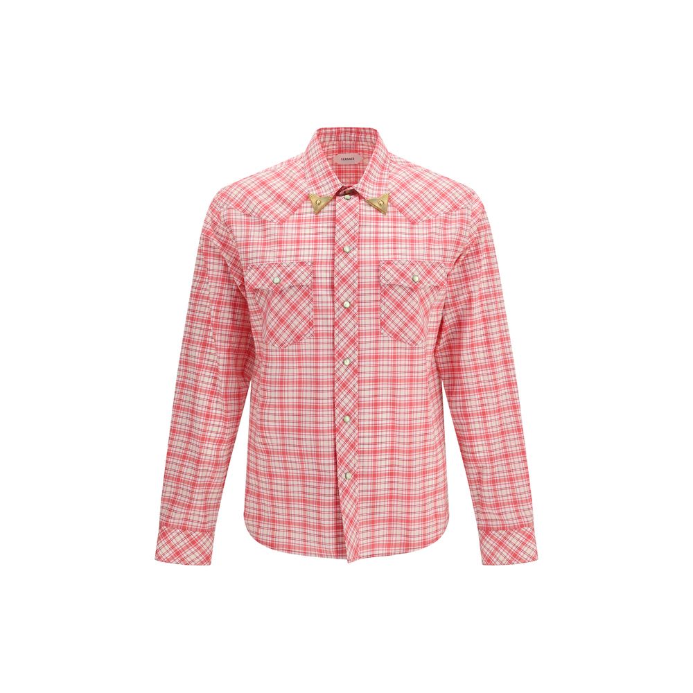 Versace Cotton Pattern Men's Shirt