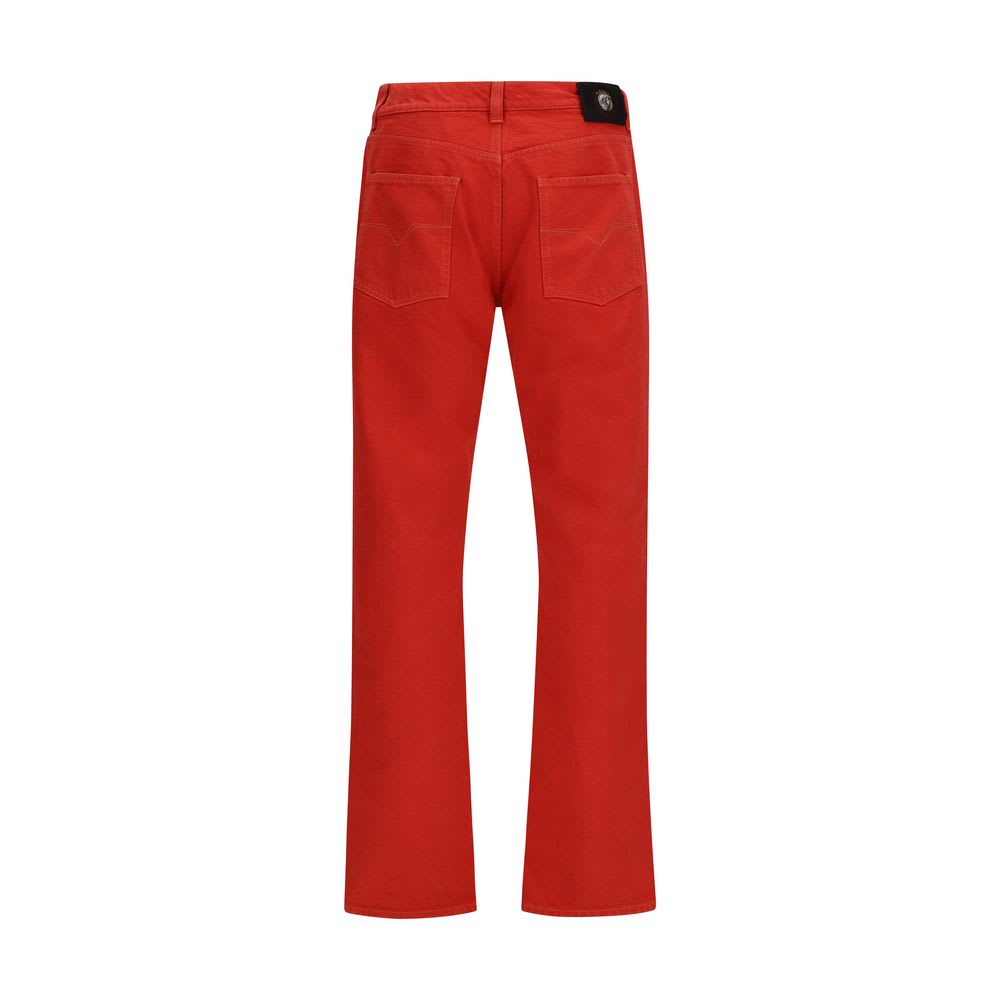 Versace Cotton Straight-Leg Men's Jeans